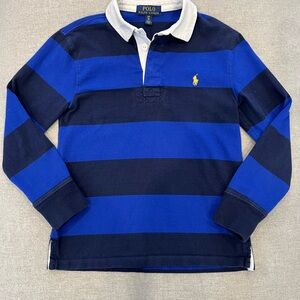 Ralph Lauren Kids Polo in Navy and Royal Blue